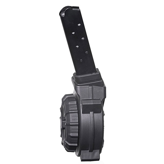 PROMAG DRUM SW SHIELD 9MM 30RD BLK POLYMER - Magazines